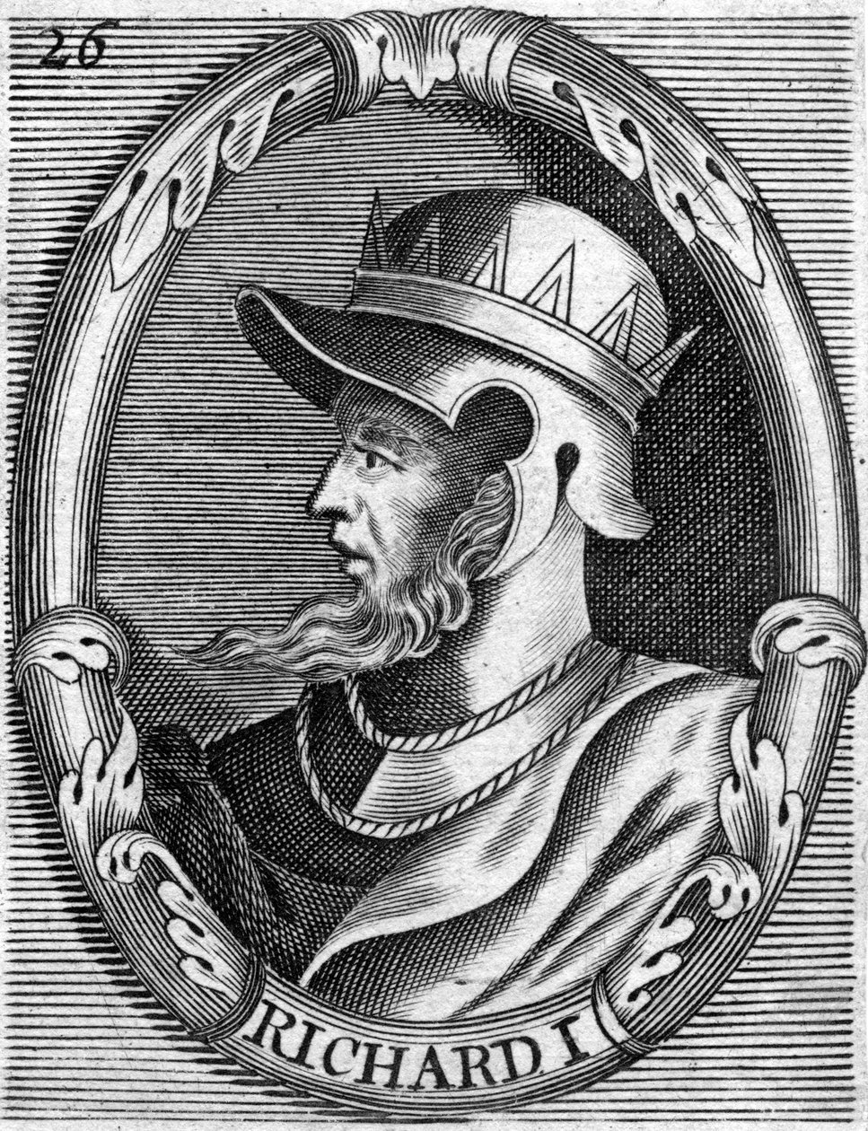 Richard I, kung av England av Unbekannt