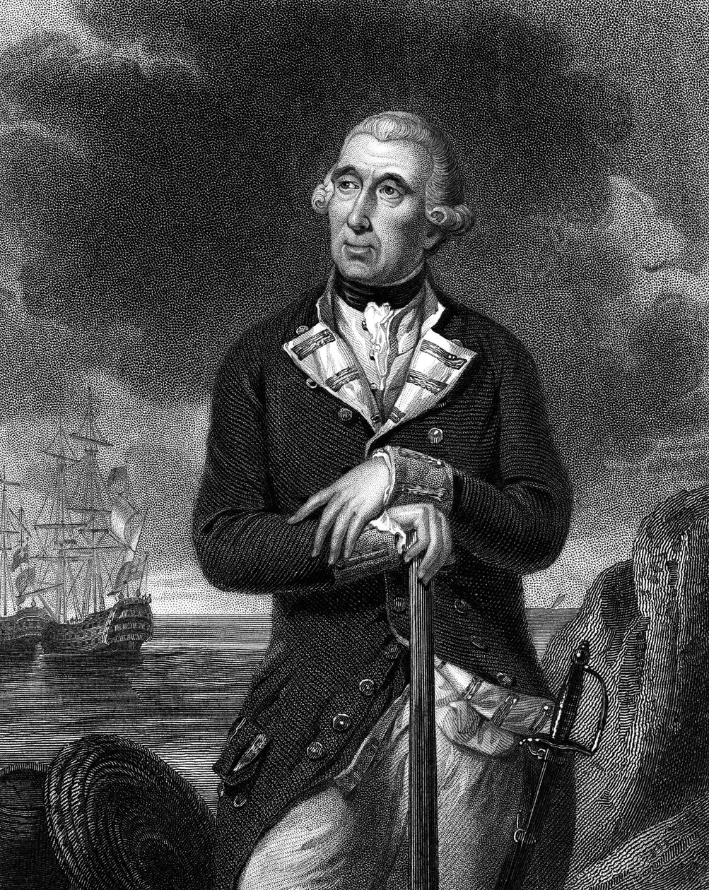 Richard Kempenfelt 1718-1782, engelsk sjöofficer av svensk härkomst av Unbekannt