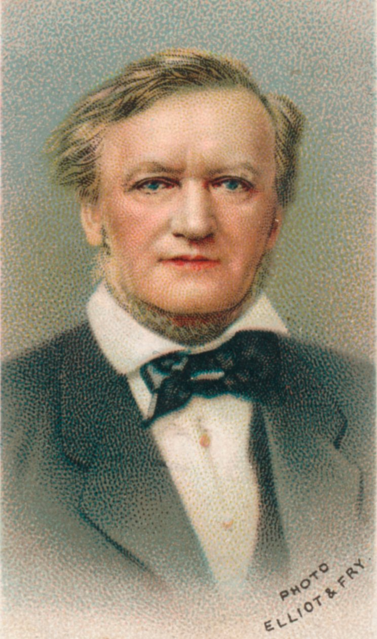 Richard Wagner 1813-1883, tysk kompositör, dirigent och essäist, 1911 av Unbekannt