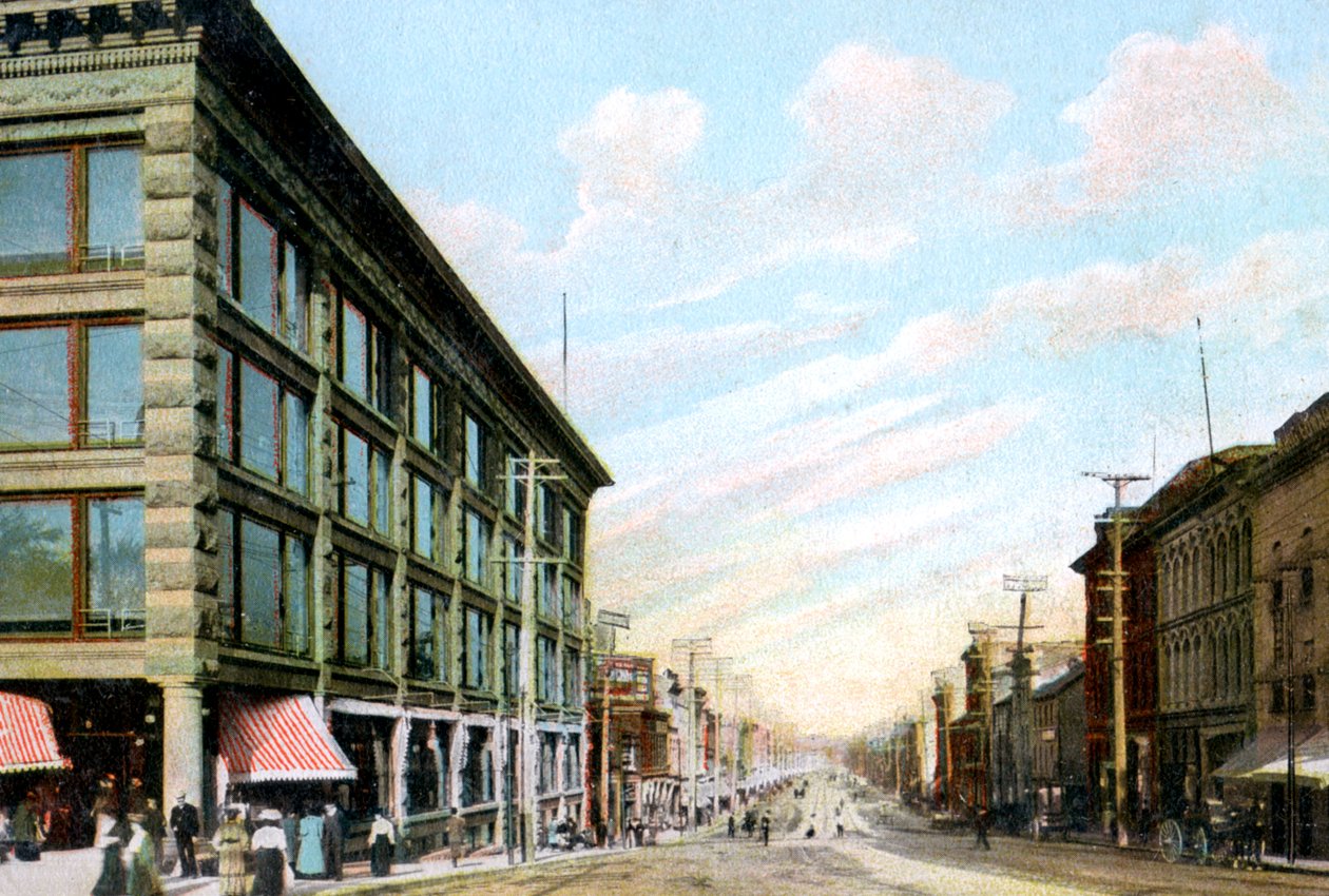 Rideau Street, Ottawa, Kanada, ca 1900-talet av Unbekannt