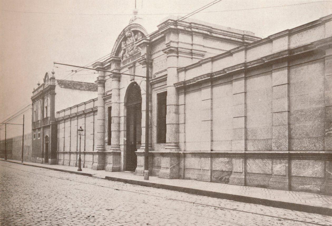 Rio Police: Ingången till kriminalvårdens hus, 1914 av Unbekannt