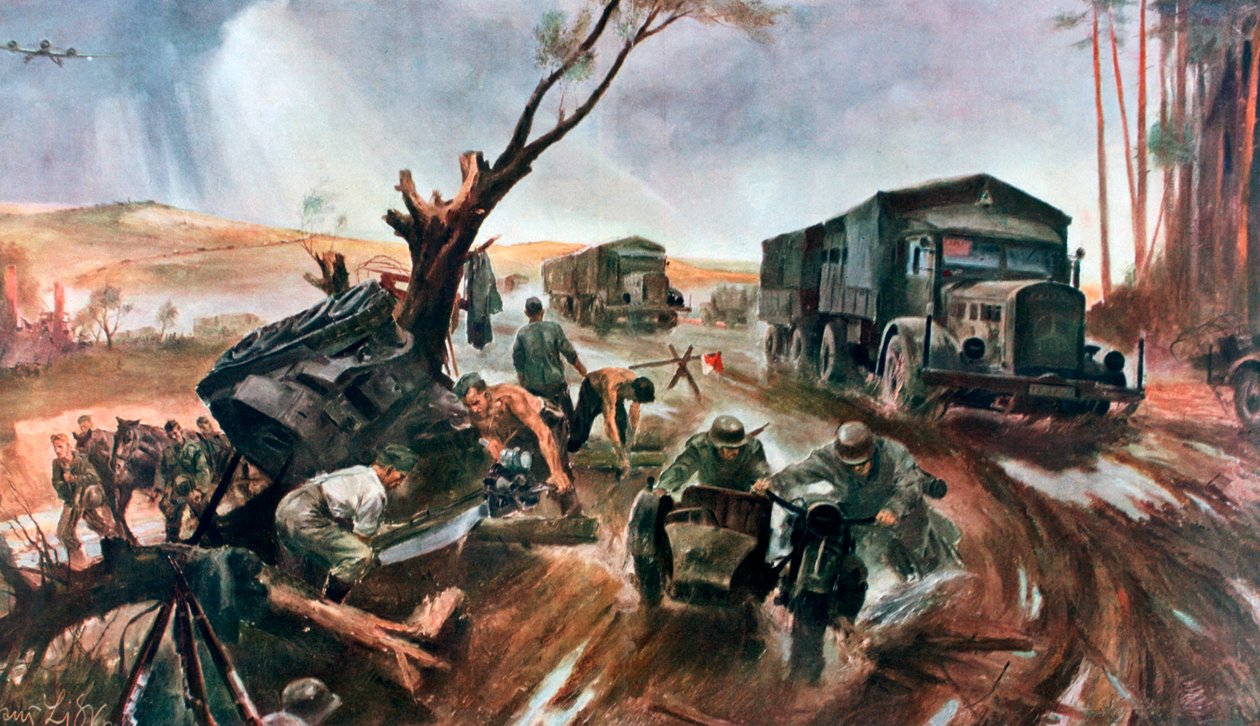 Road to the Front, överlägsen tysk organisation, 1941 av Unbekannt