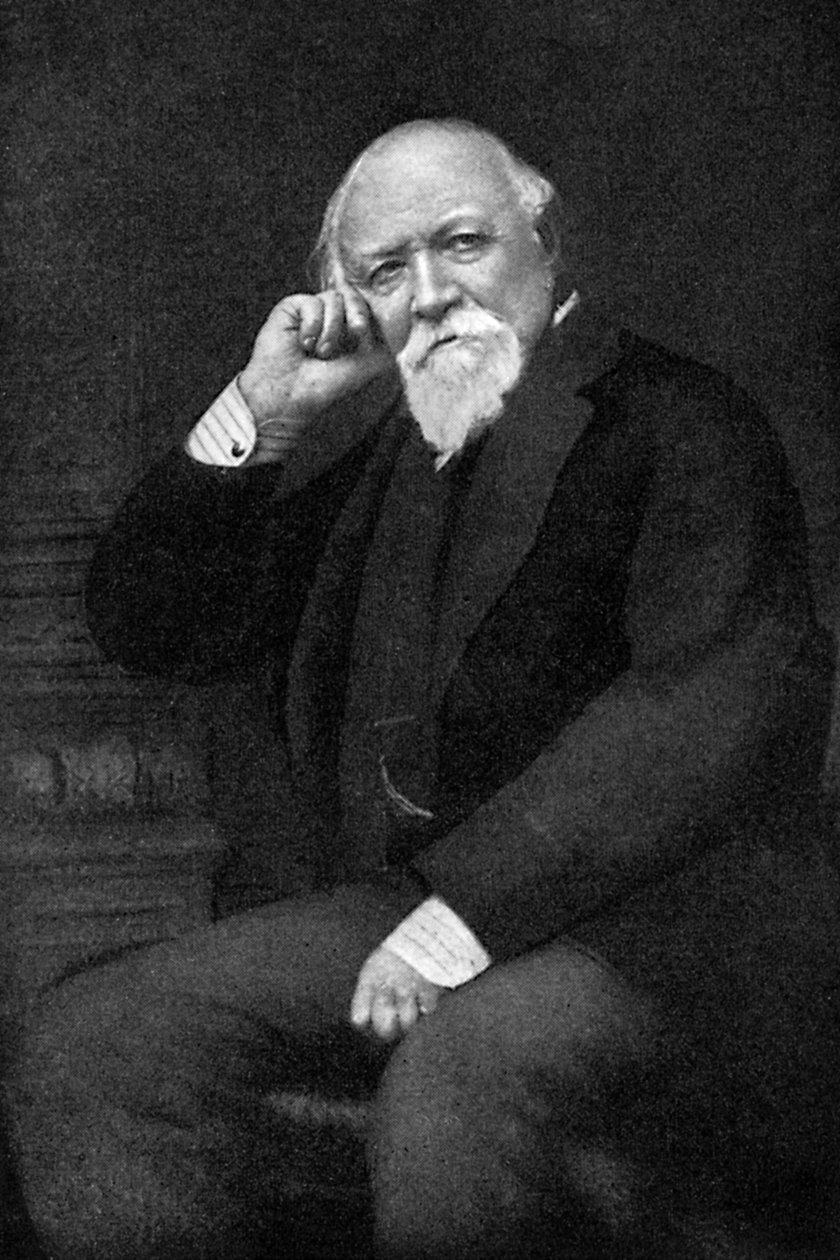 Robert Browning, brittisk poet och dramatiker, 1912 av Unbekannt
