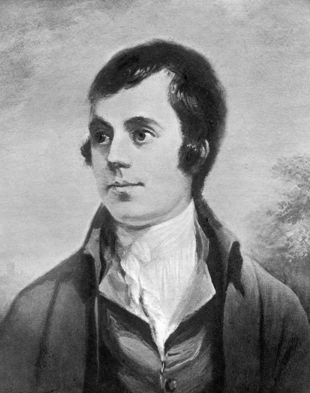 Robert Burns, skotsk poet, 1800-talet av Unbekannt
