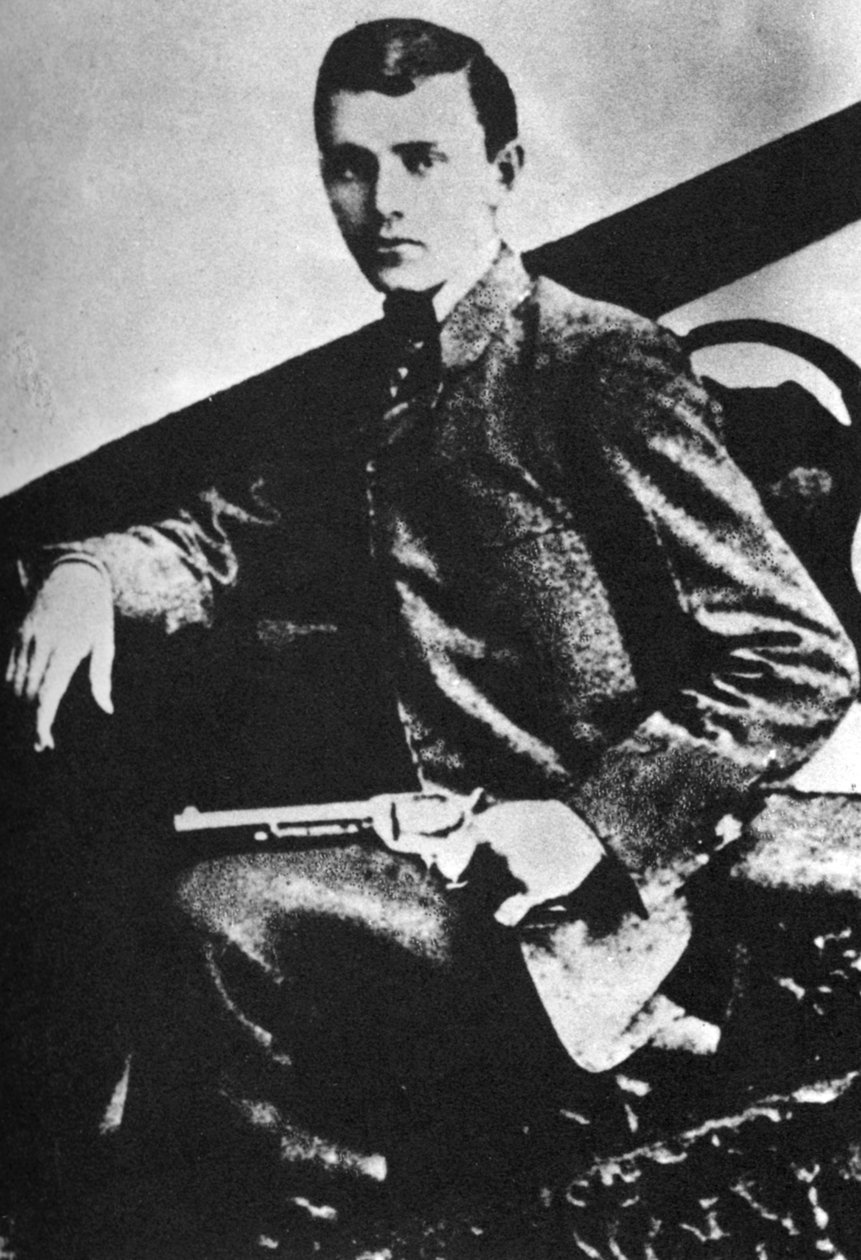 Robert Ford, mördaren av fredlösen Jesse James, c1880-talet 1954 av Unbekannt