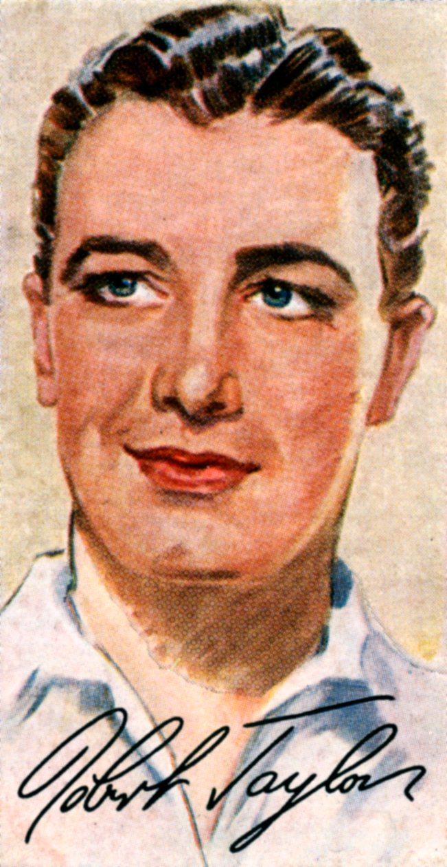 Robert Taylor, 1911-1969, amerikansk skådespelare, 1900-talet av Unbekannt