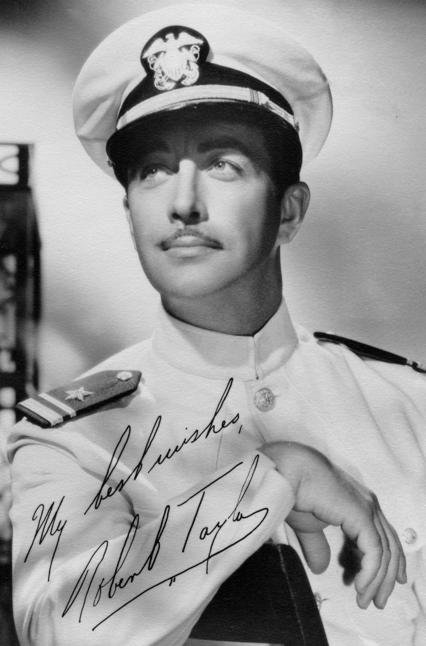 Robert Taylor 1911-1969, amerikansk skådespelare, c1940-talet av Unbekannt
