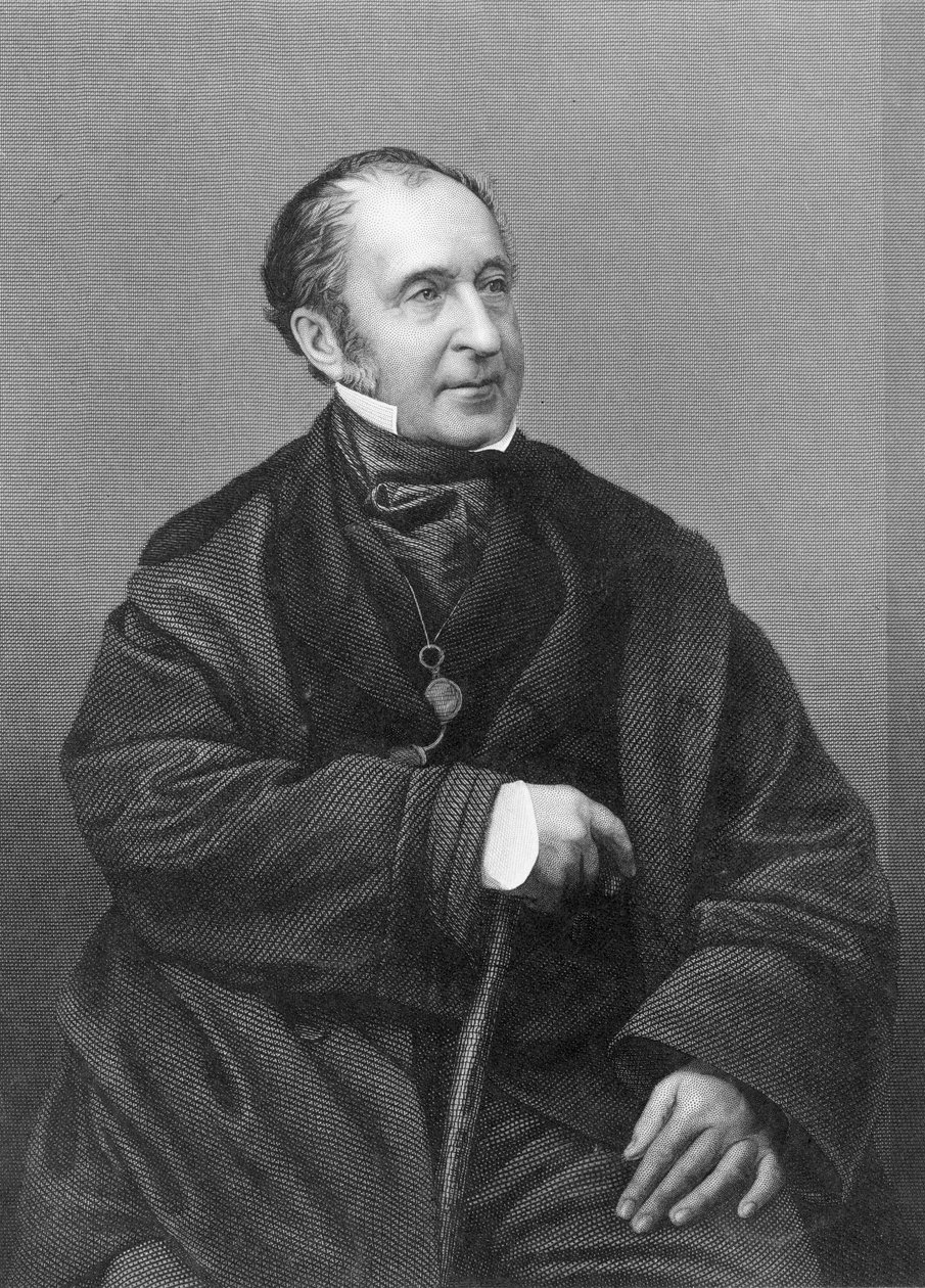 Roderick Impey Murchison, skotskfödd brittisk geolog, c1860 av Unbekannt