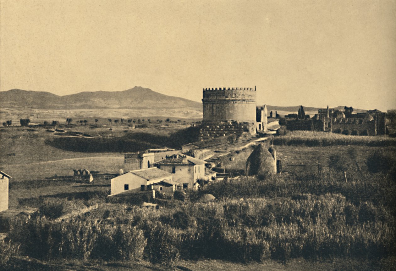 Roma - Appian Way, 1910 av Unbekannt