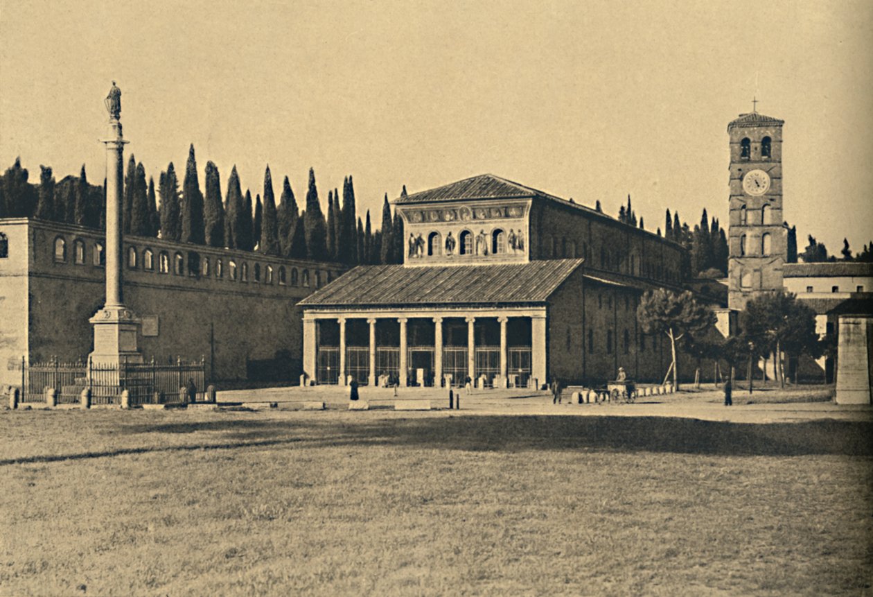 Rom - Basilica of S. Lorenzo utanför murarna, 1910 av Unbekannt