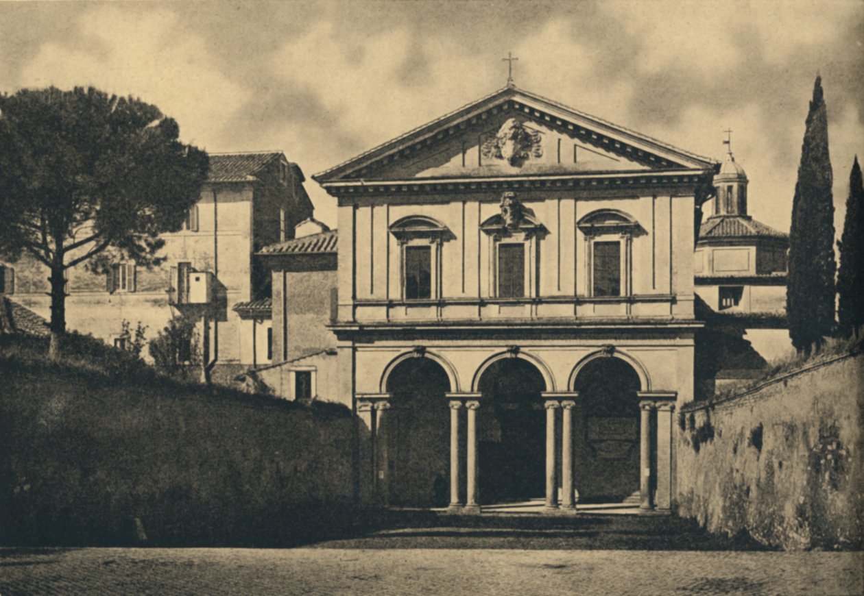Roma - Basilica of S. Sebastian på Appian Way, 1910 av Unbekannt
