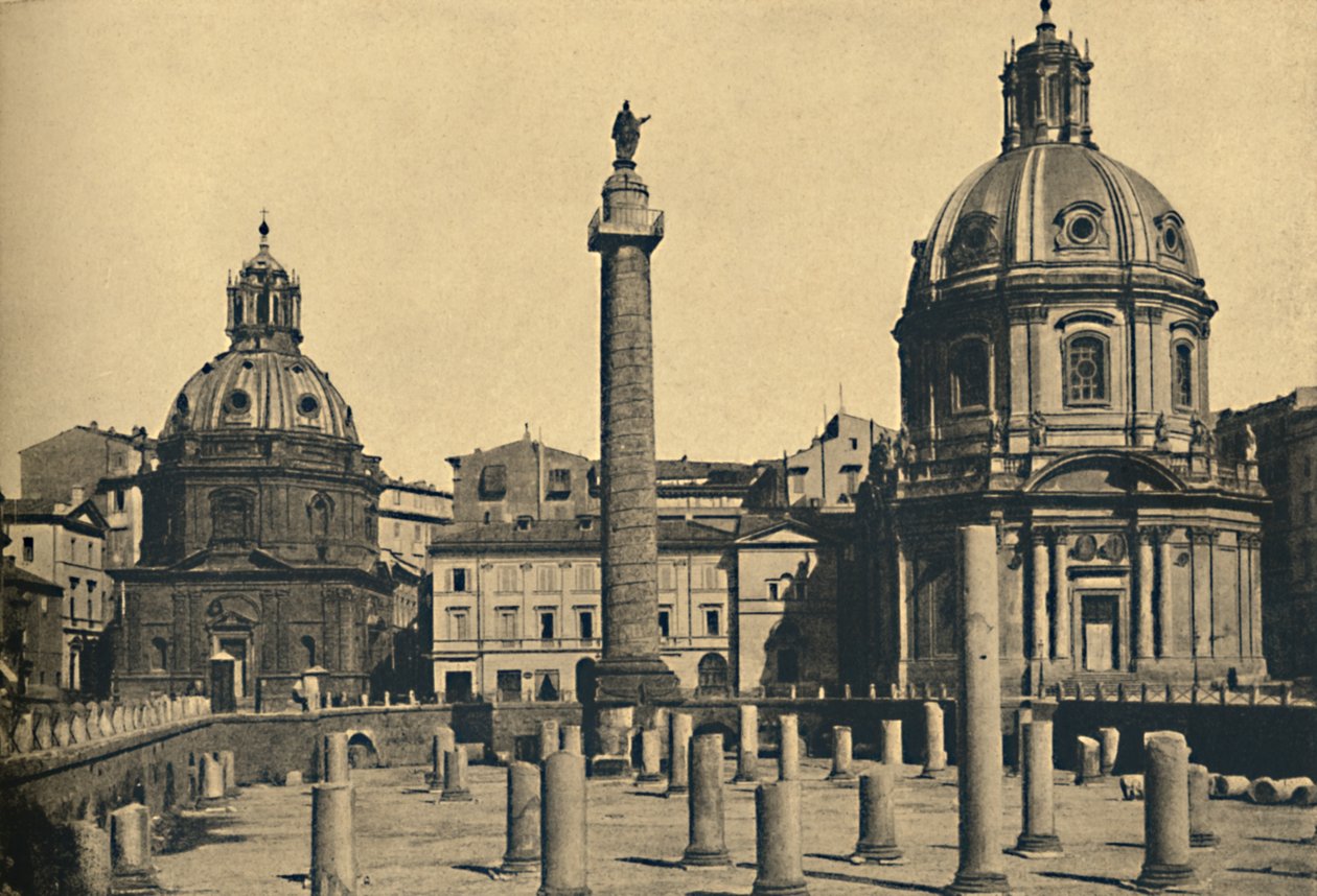 Roma - Trajanus kolumn, 1910 av Unbekannt