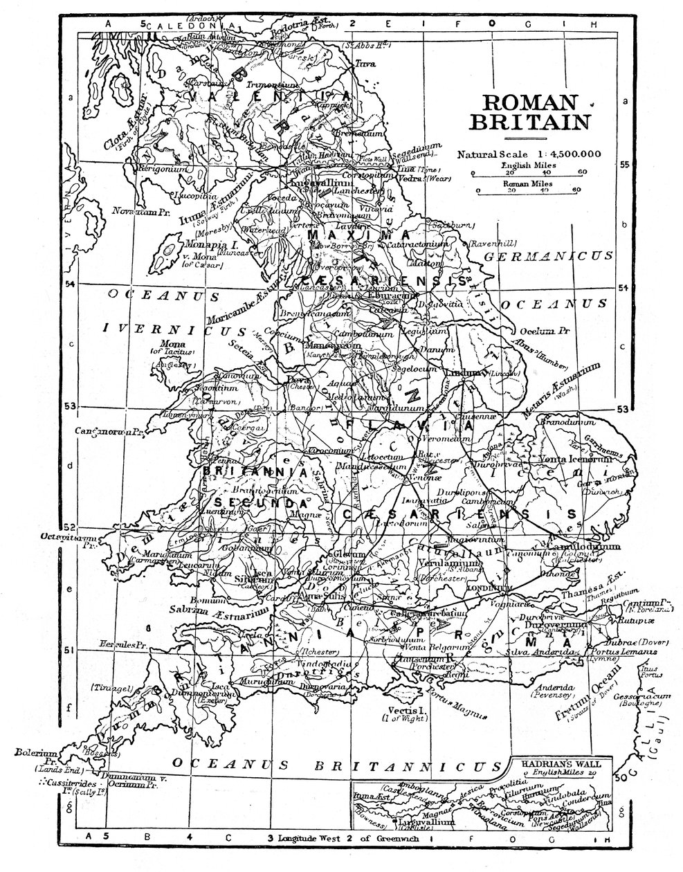 Romerska Storbritannien, c1920 av Unbekannt