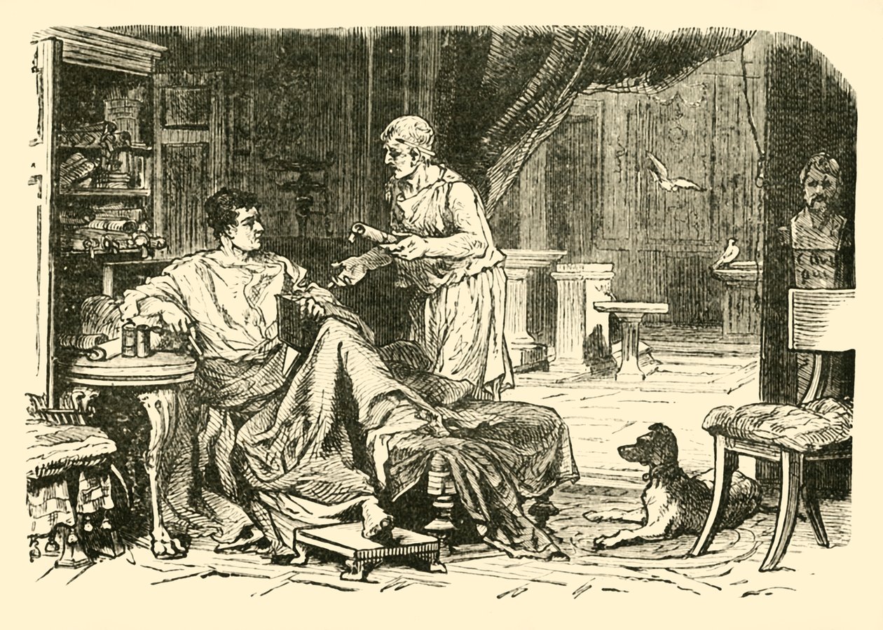 Romerska studier, 1890. av Unbekannt
