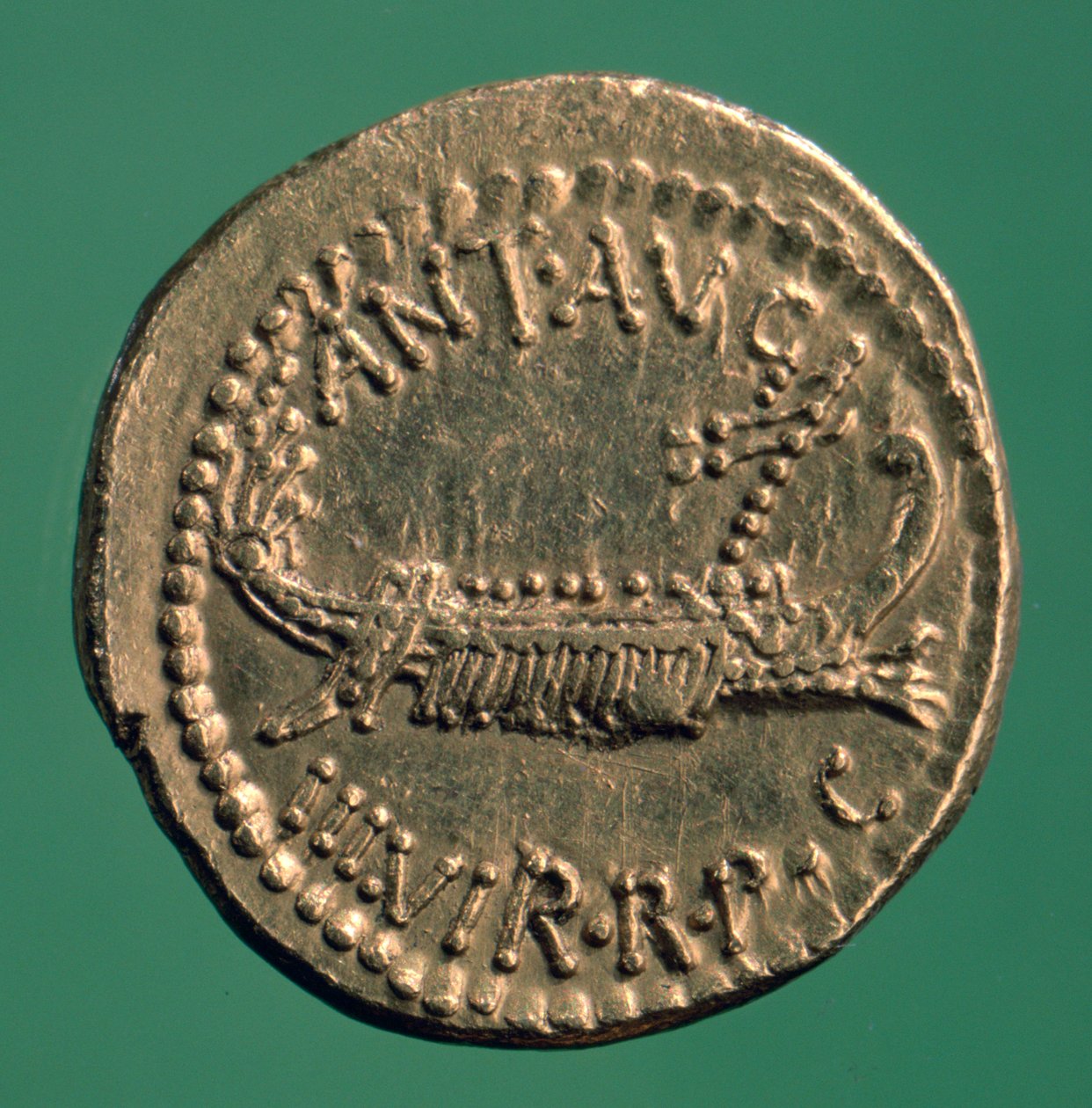 Romerskt mynt, Marc Antony Legionary Denarius, 32-1 f.Kr av Unbekannt