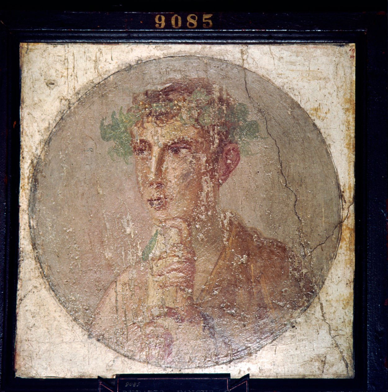 Romerskt porträtt av en ung man från Pompeji, 1:a århundradet. av Unbekannt