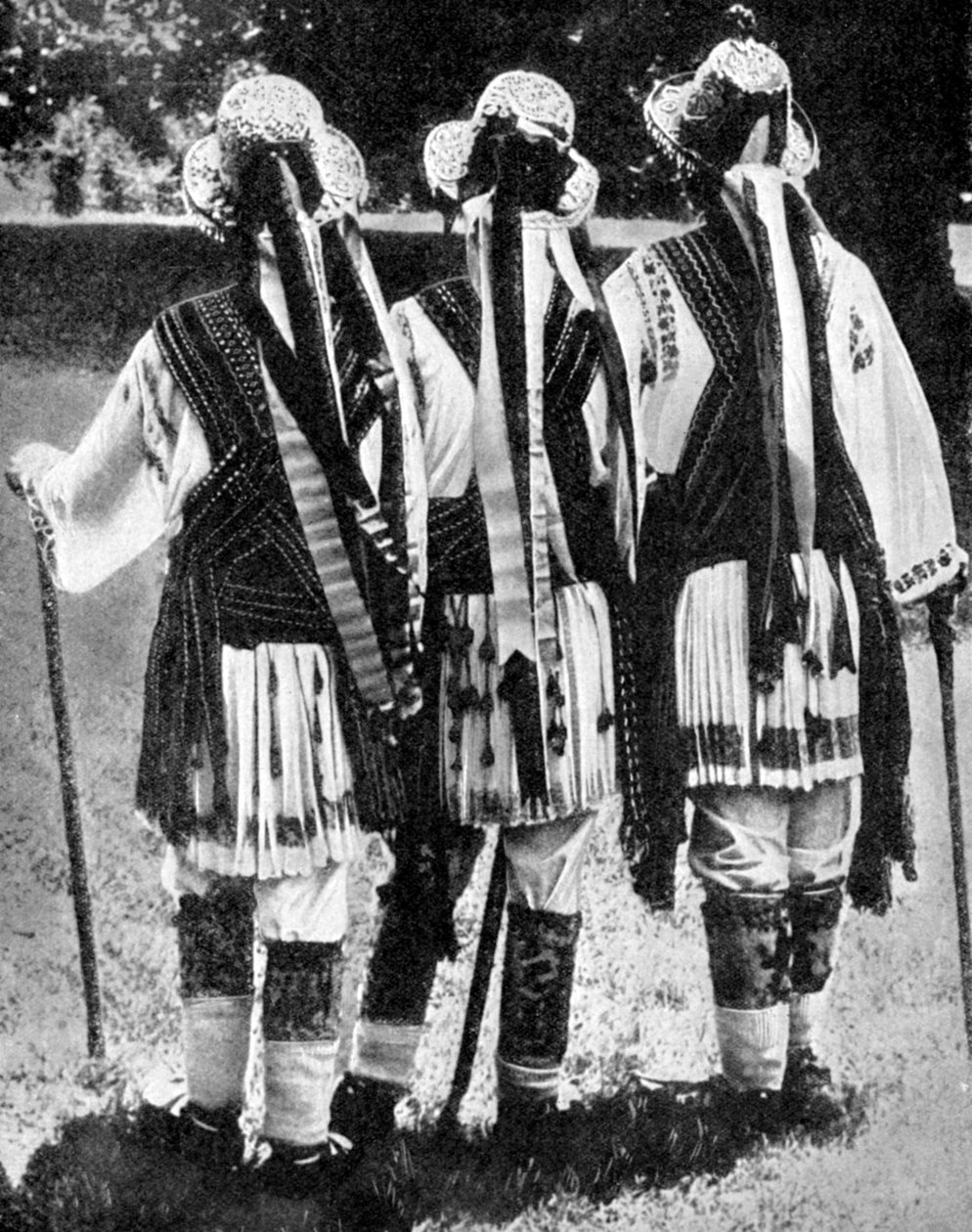 Rumänska dansare, 1936 av Unbekannt