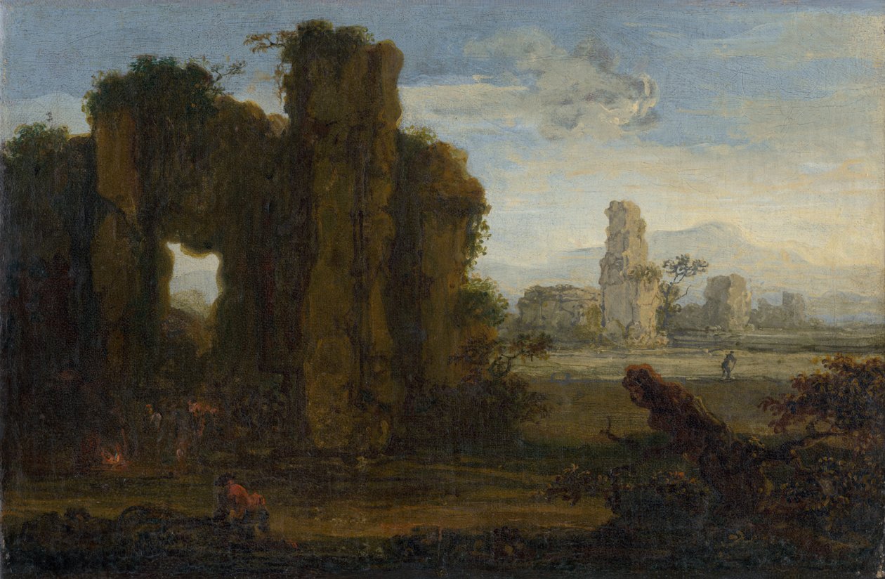 Romantic Landscape av Unbekannt