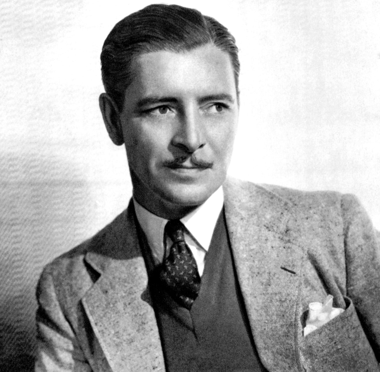 Ronald Colman, engelsk skådespelare, 1934-1935 av Unbekannt