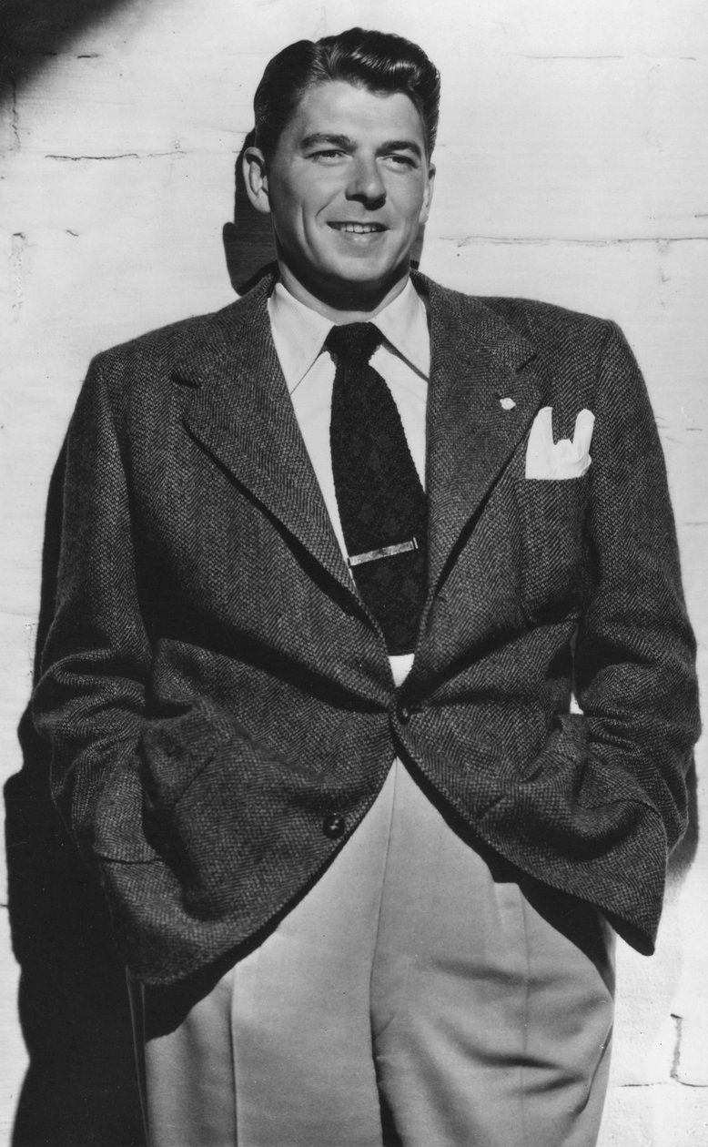 Ronald Reagan 1911-2004, 40:e presidenten i USA, c1940-talet av Unbekannt