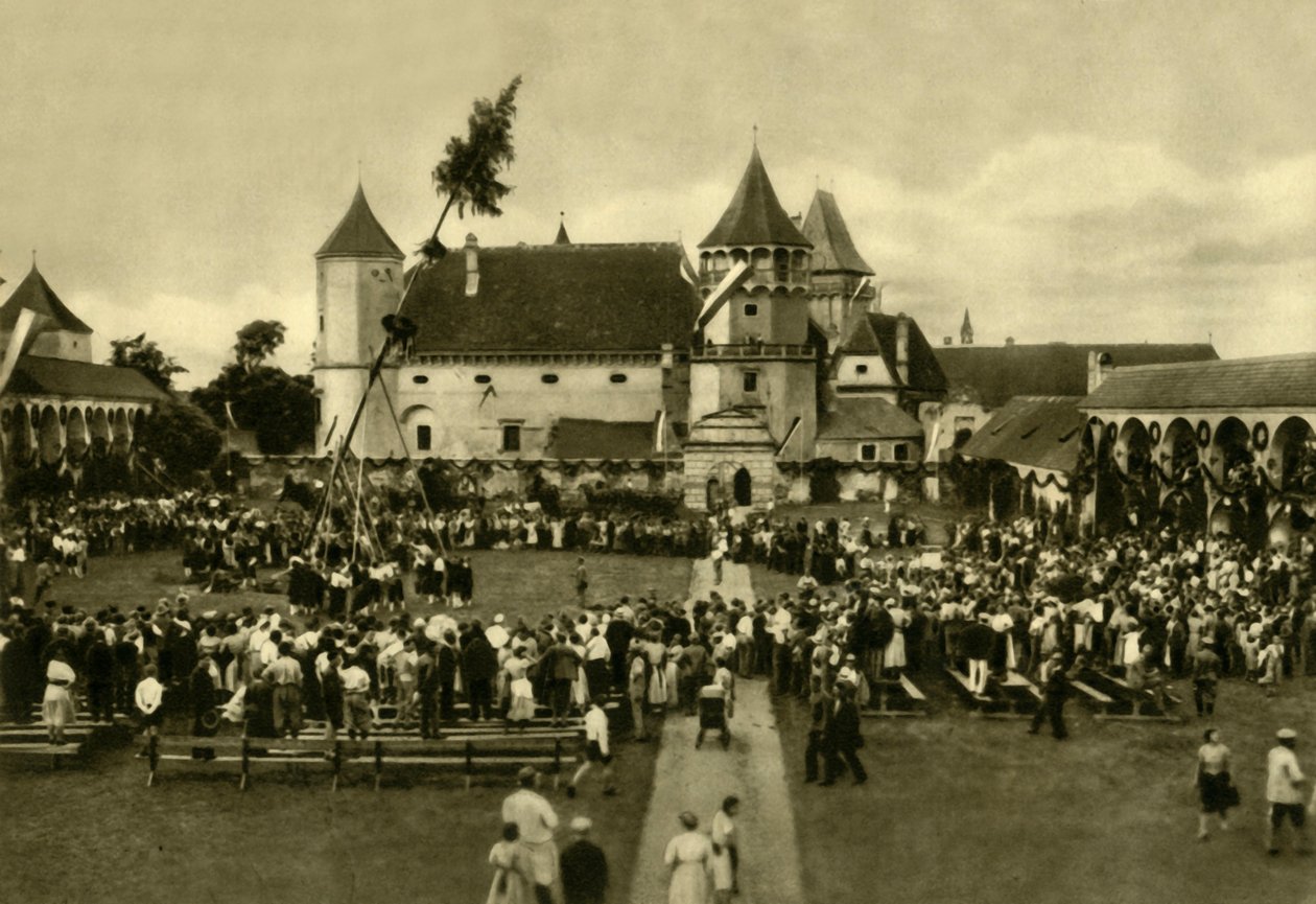 Rosenburgs slott, Niederösterreich, c1935. av Unbekannt