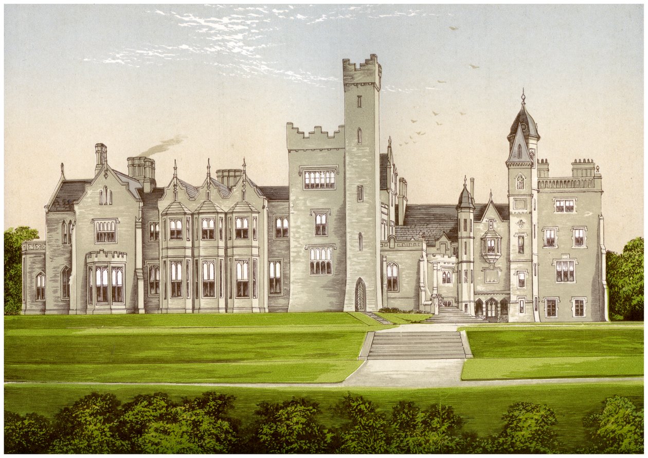 Rossmore Park, County Monaghan, Irland, hem för Lord Rossmore, c1880 av Unbekannt