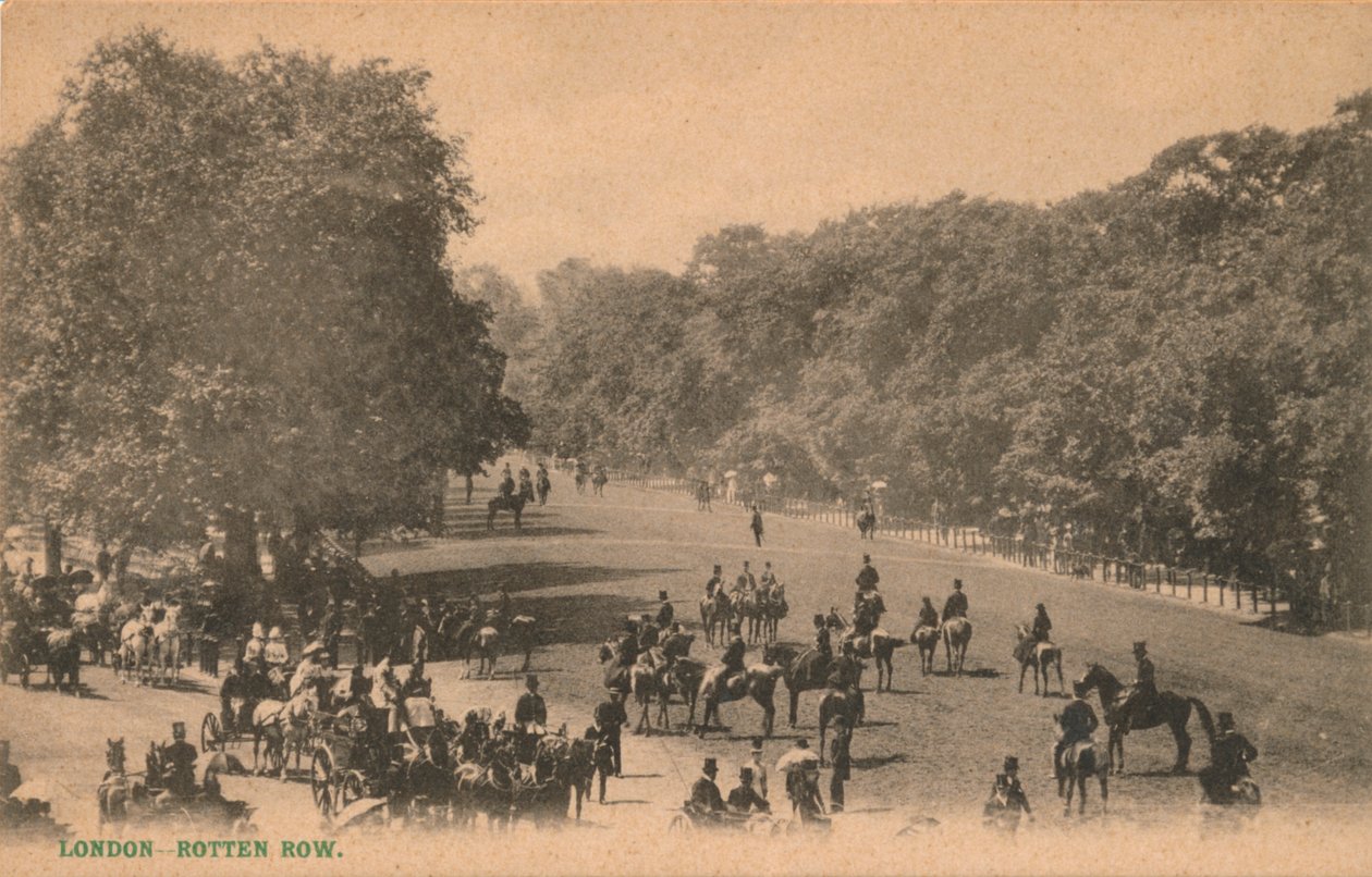 Rotten Row, London, c1900 av Unbekannt
