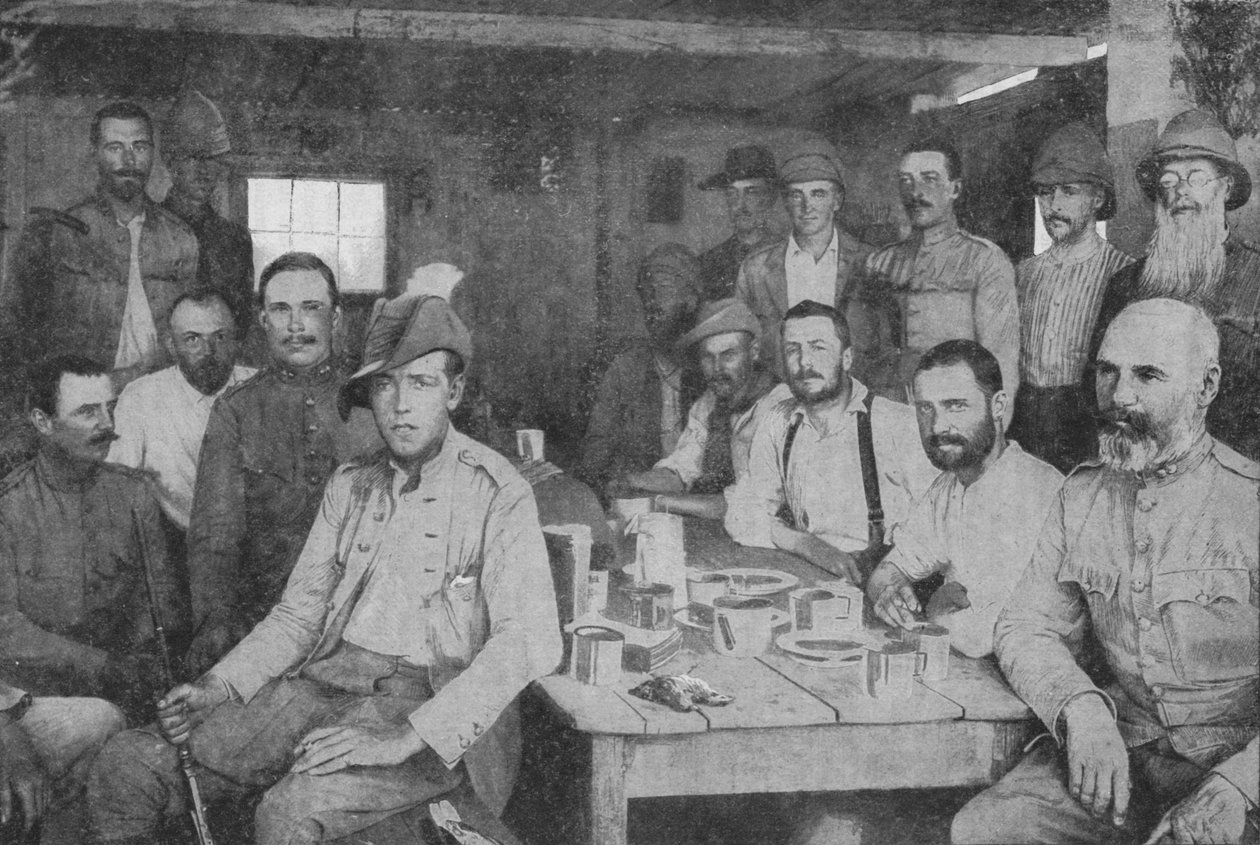 Roughing It By The Modder River: The Officers Mess of the 3rd Grenadier Guards, 1902 av Unbekannt