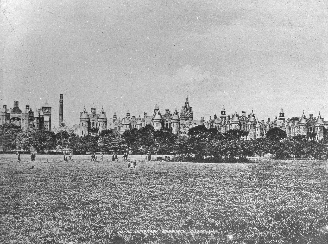 Royal Infirmary, Edinburgh, Skottland, sent 1800-tal eller tidigt 1900-tal av Unbekannt