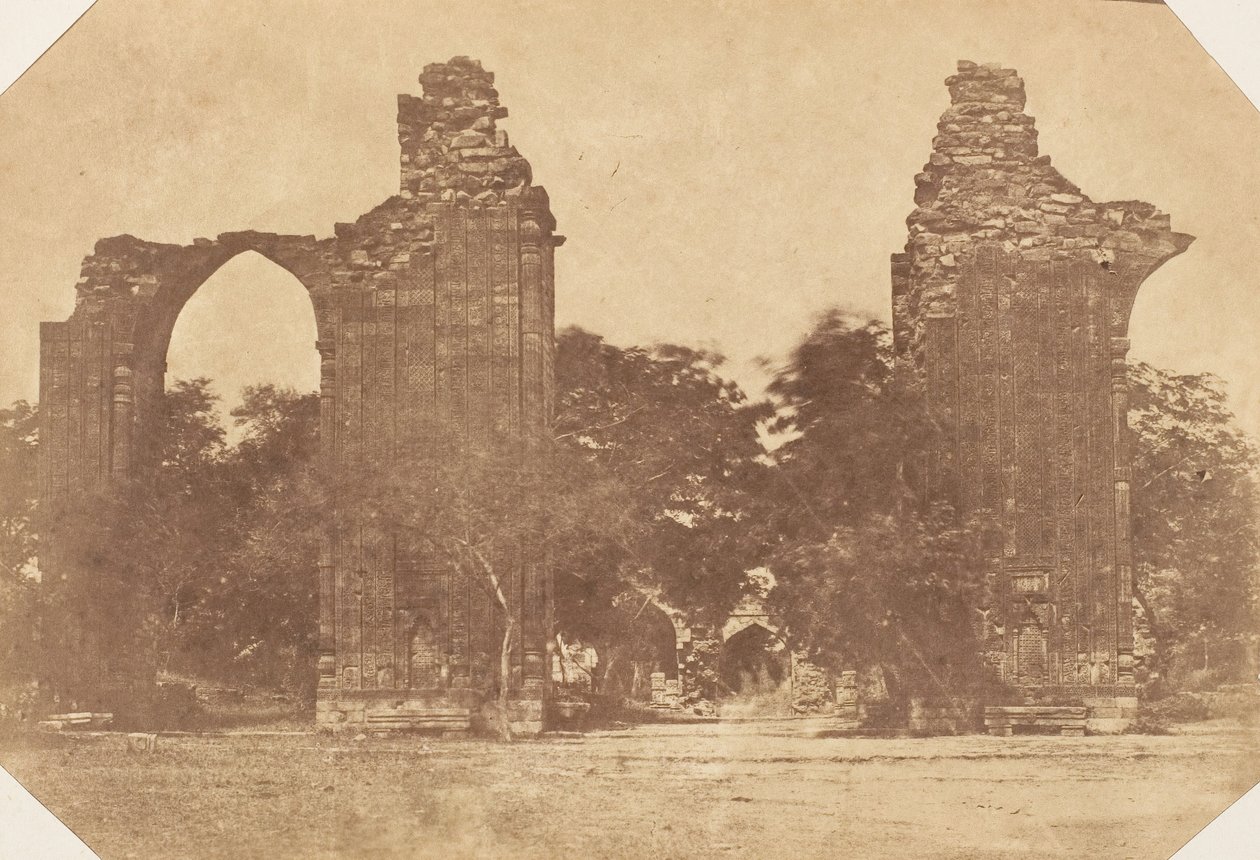 Ruiner i Old Delhi, 1850-talet. av Unbekannt