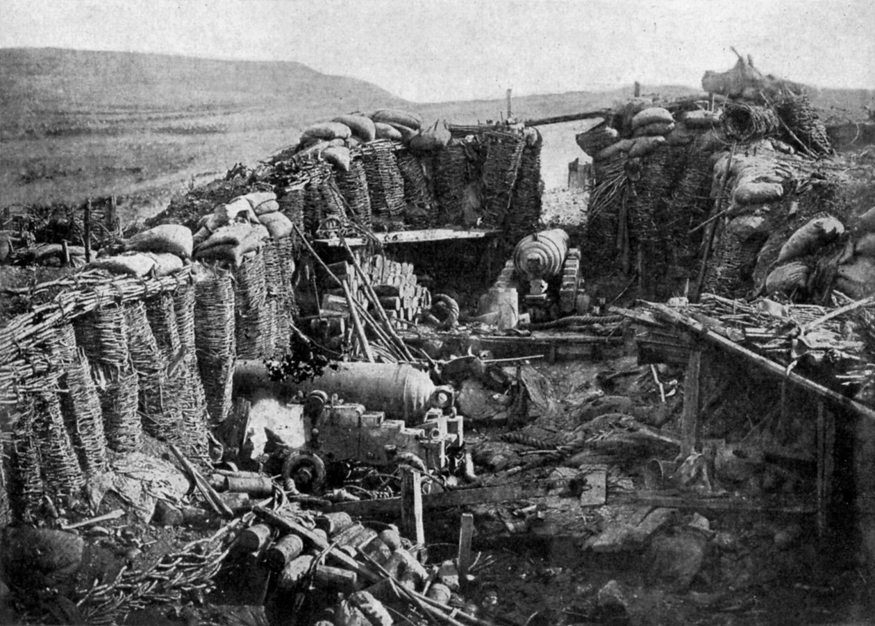 Ryska Redan, Sebastopol, Krimkriget, 1855 1951 av Unbekannt