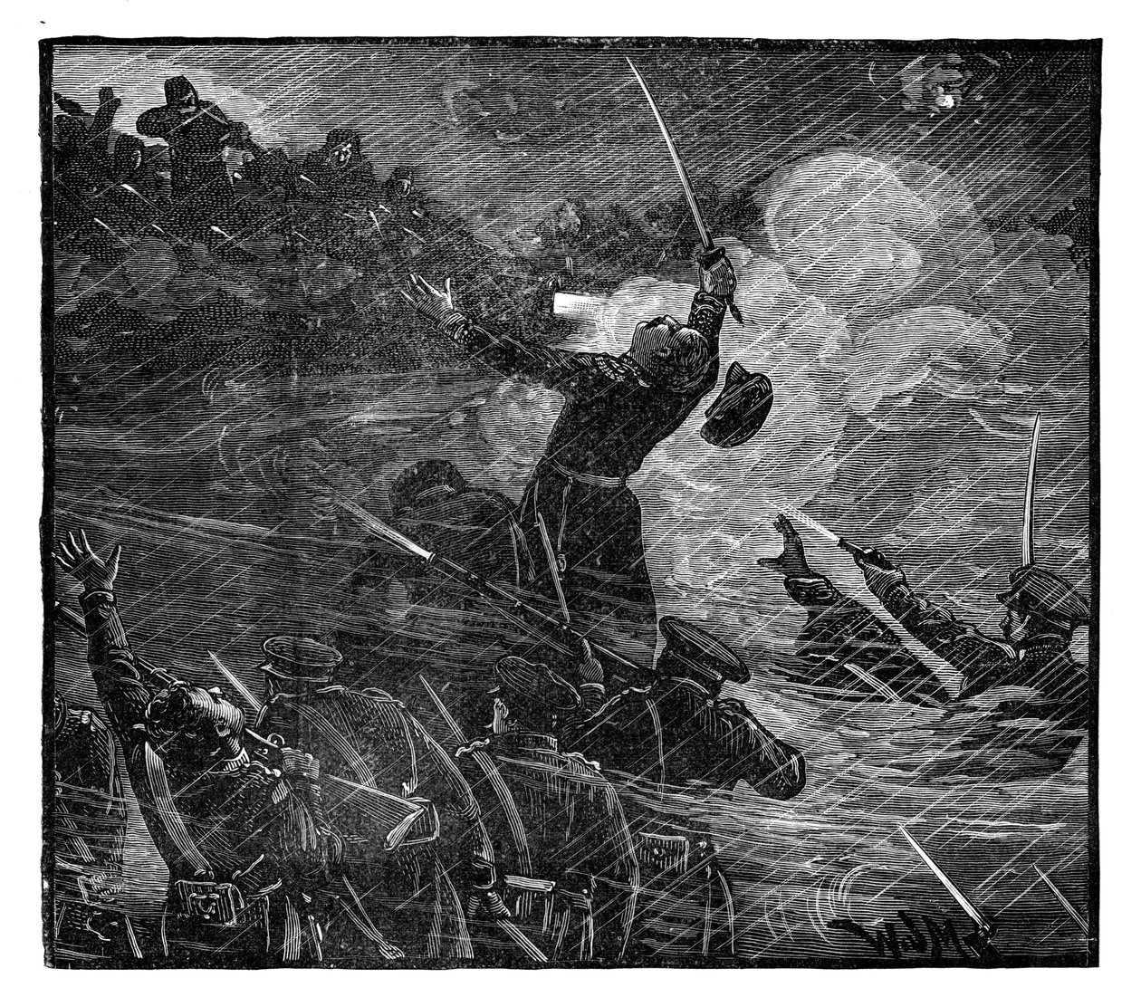 Ryskt avvisande i Silistria, 1800-talet, 1888 av Unbekannt