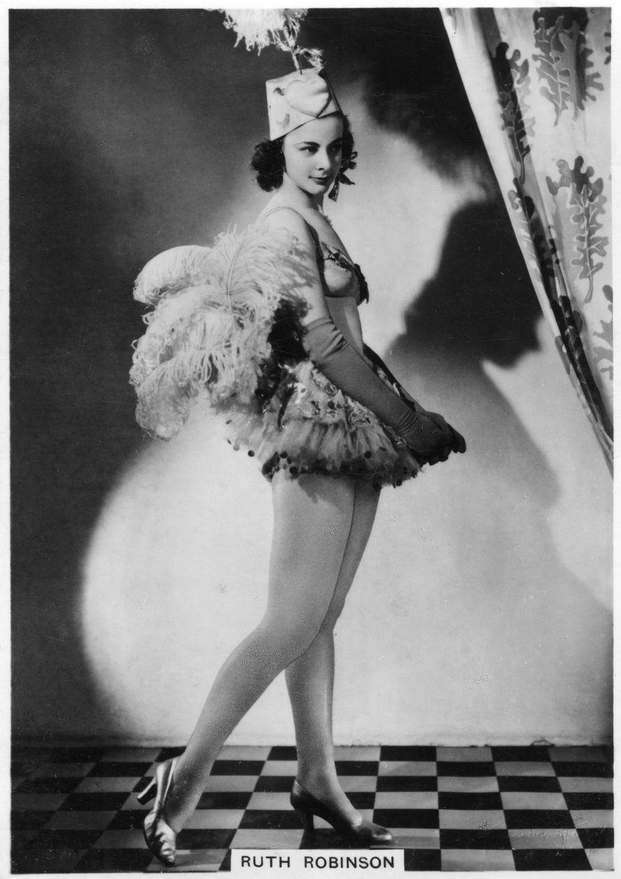 Ruth Robinson, brittisk skådespelerska, 1938 av Unbekannt