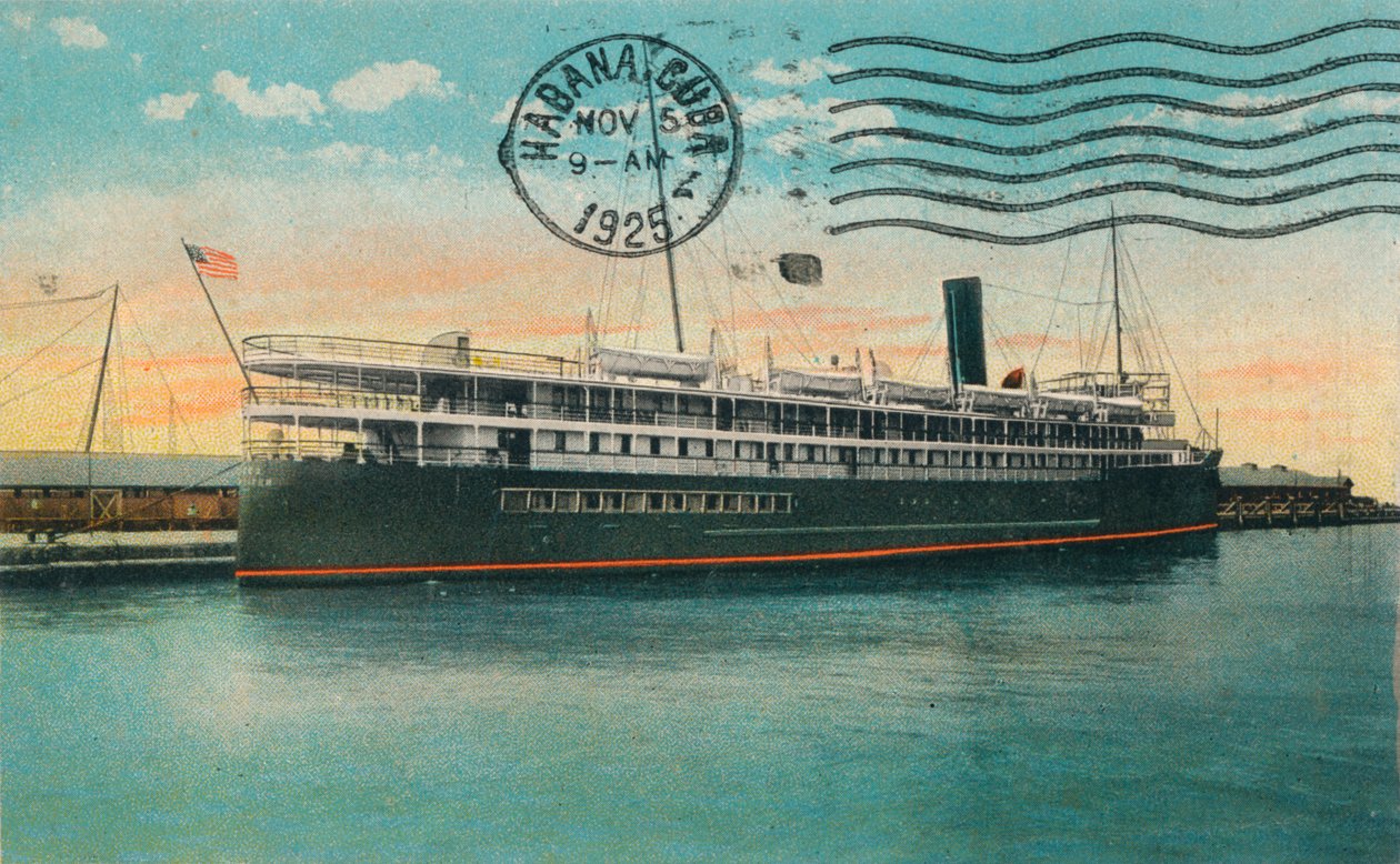 SS Kuba, Key West, Florida, c1925 av Unbekannt