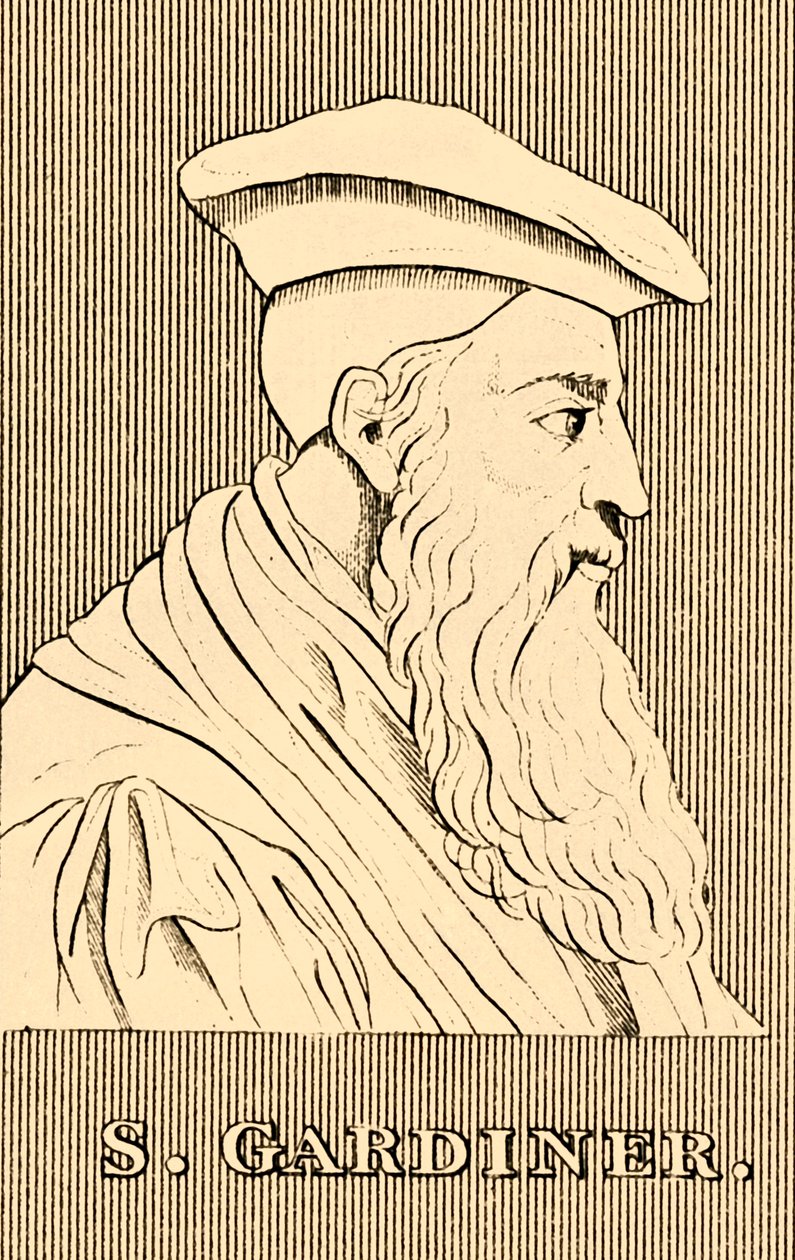 S. Gardiner, 1483-1555, 1830. av Unbekannt