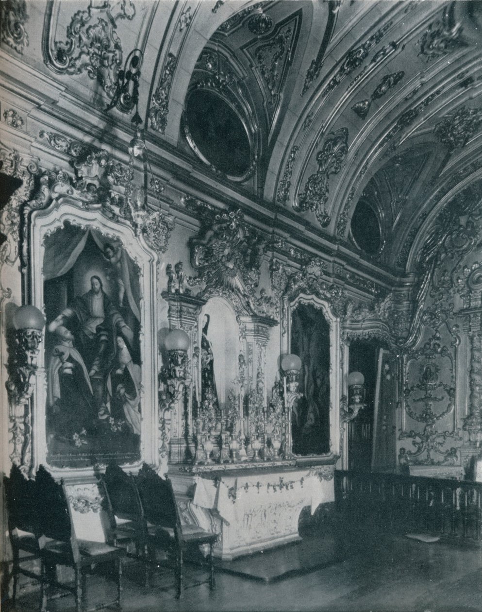 Sakristian i Carmo-kyrkan, Rio de Janeiro, c1943 av Unbekannt