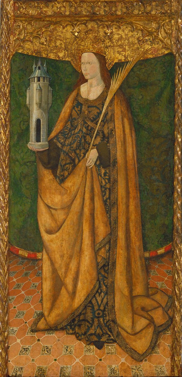 saint barbara av Unbekannt