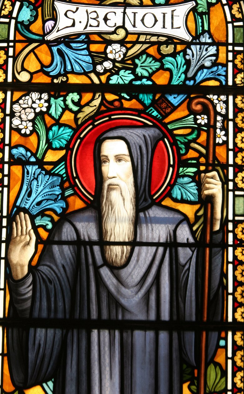 Sankt Benedictus. Marcigny Marcigny Frankrike av Unbekannt