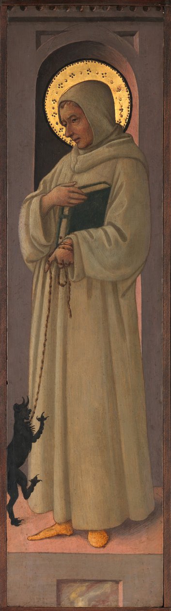 Sankt Bernard av Clairvaux, ca. 1447-1469. av Unbekannt