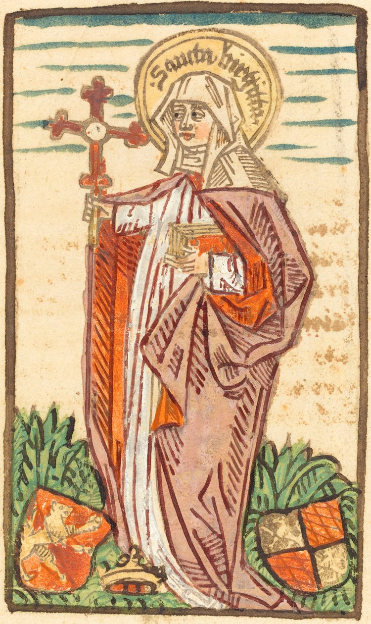 Sankta Birgitta, ca. 14801490. av Unbekannt