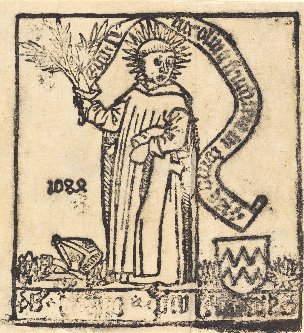 Sankt Bruno, troligen 14601480. av Unbekannt