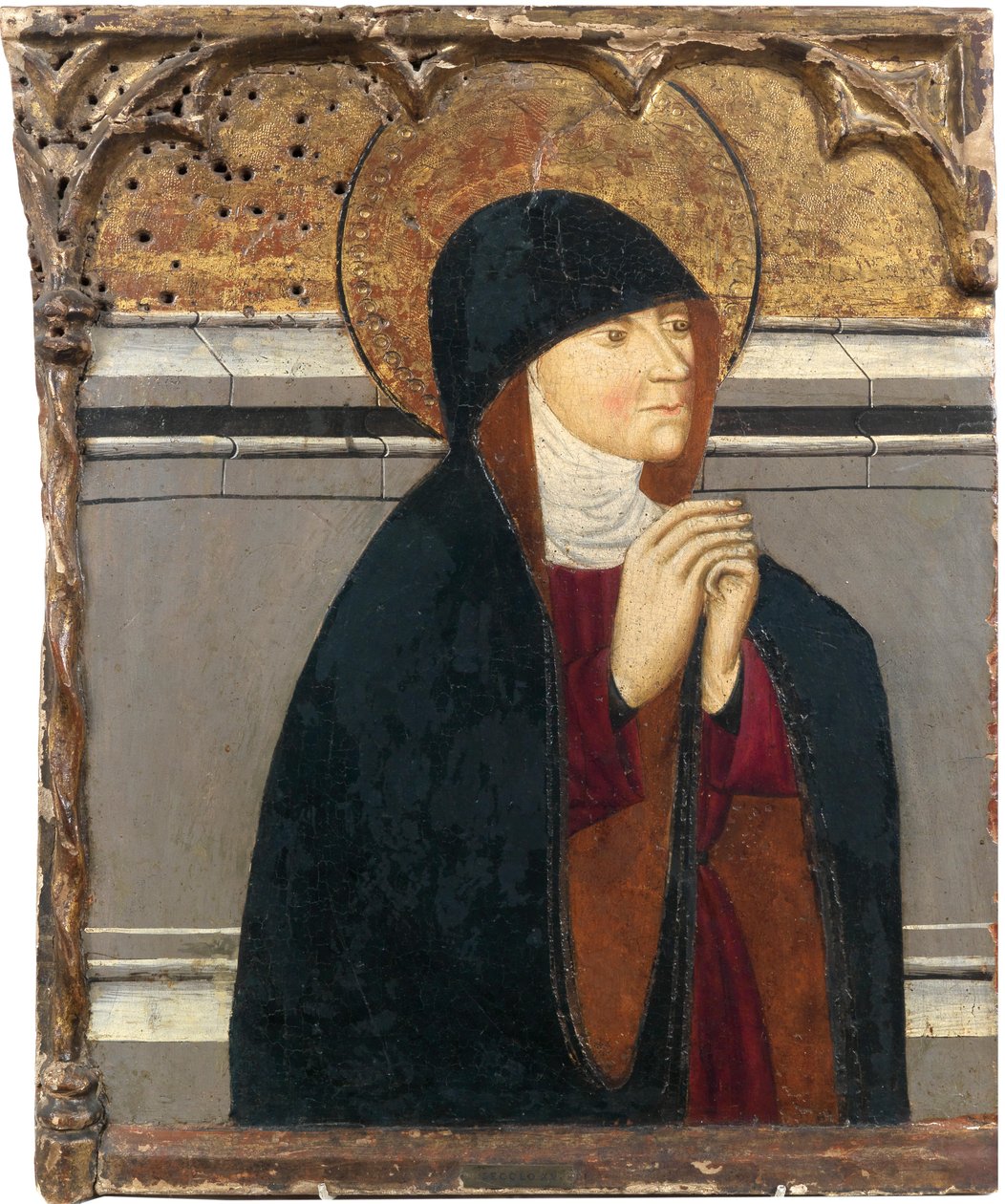 Sankta Klara av Assisi, 1400-talet. av Unbekannt