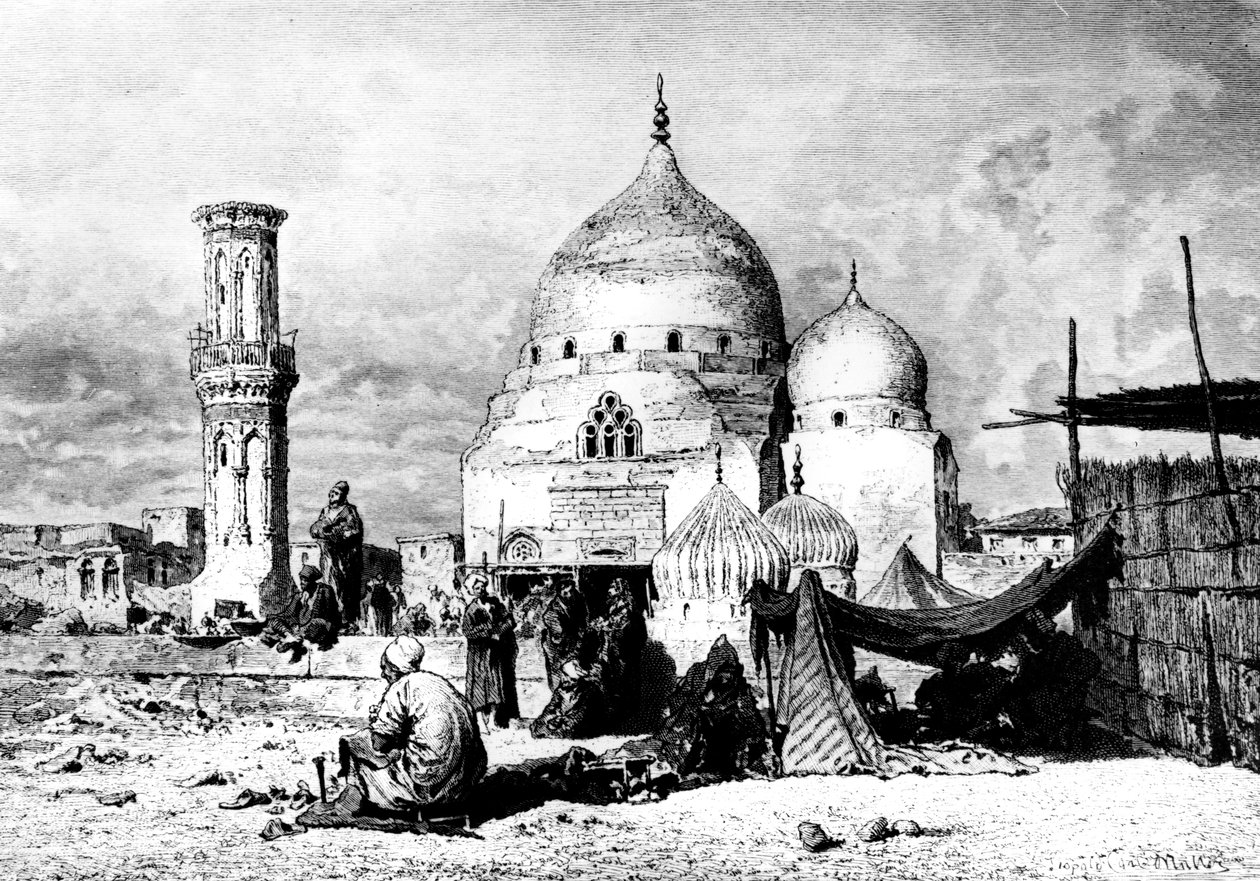 Saint Ibrahim-moskén, Dessouk, Egypten, 1880 av Unbekannt