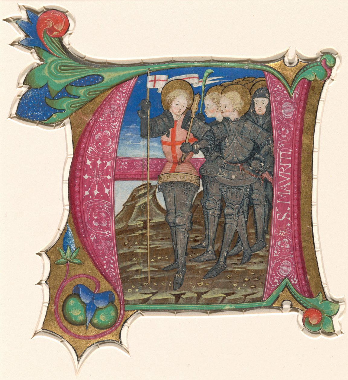 Saint Maurice and the Theban Legion, tredje kvartalet 1400-talet. av Unbekannt
