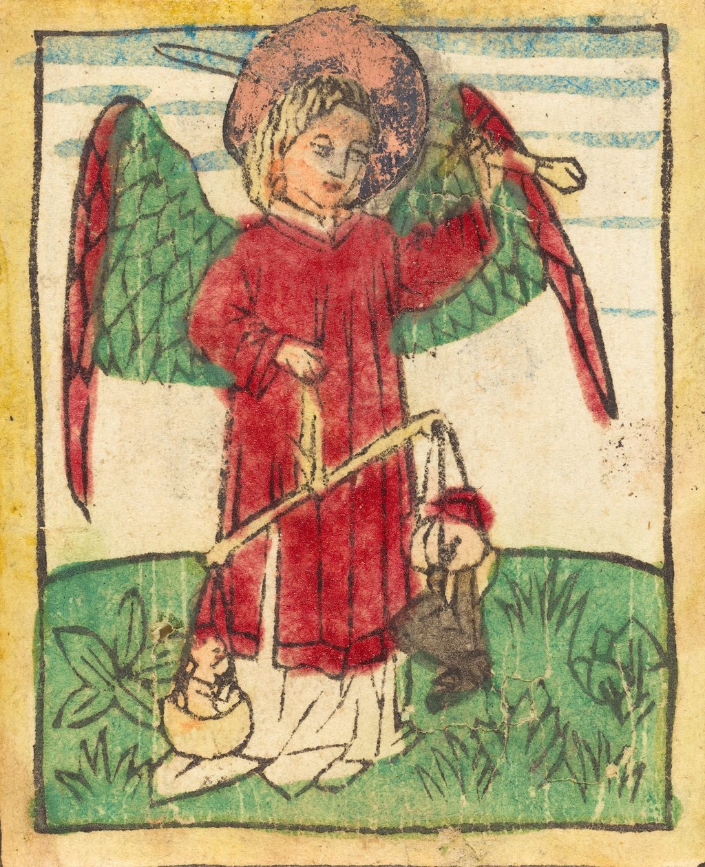 Sankt Mikael, ca. 14501470. av Unbekannt