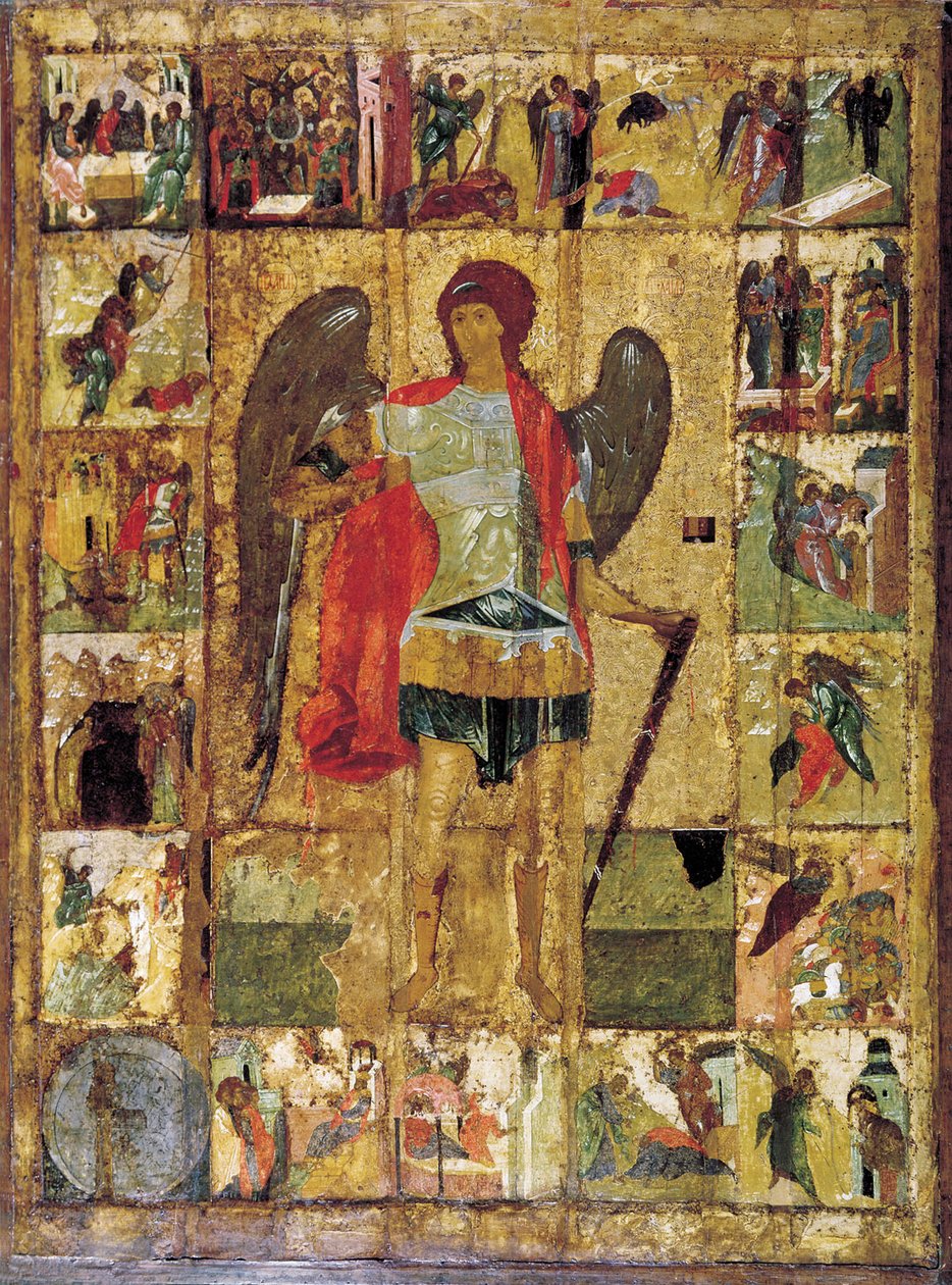 Ärkeängeln Mikael, c1410 av Unbekannt