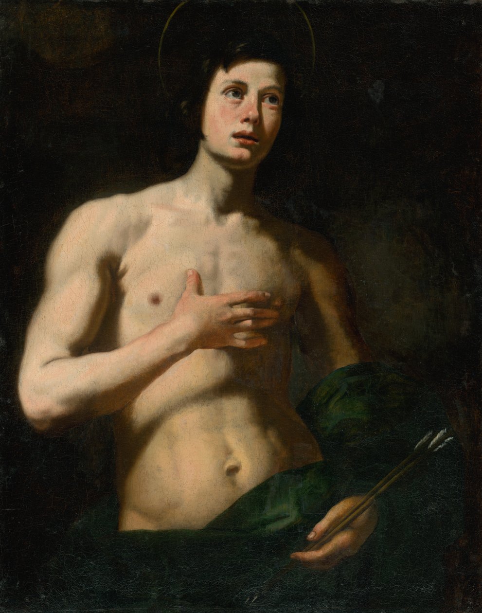 Saint Sebastian av Unbekannt
