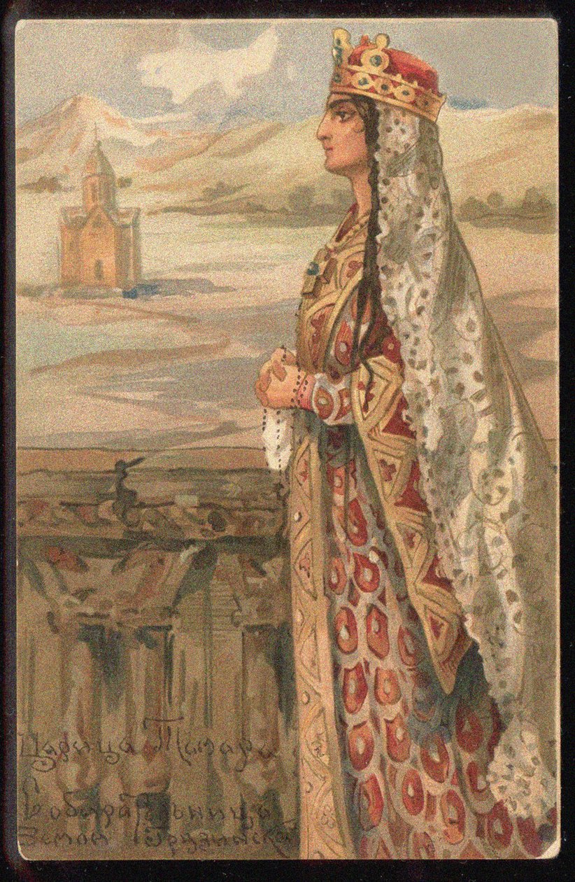 Saint Tamar of Georgia, andra hälften av 1800-talet. av Unbekannt