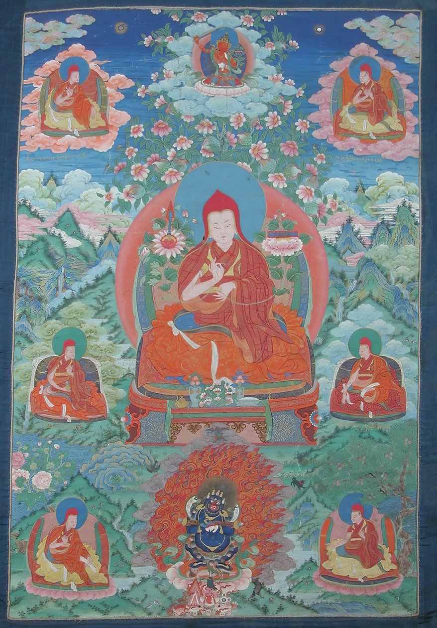Sakya Pandita, 1700-tal. av Unbekannt