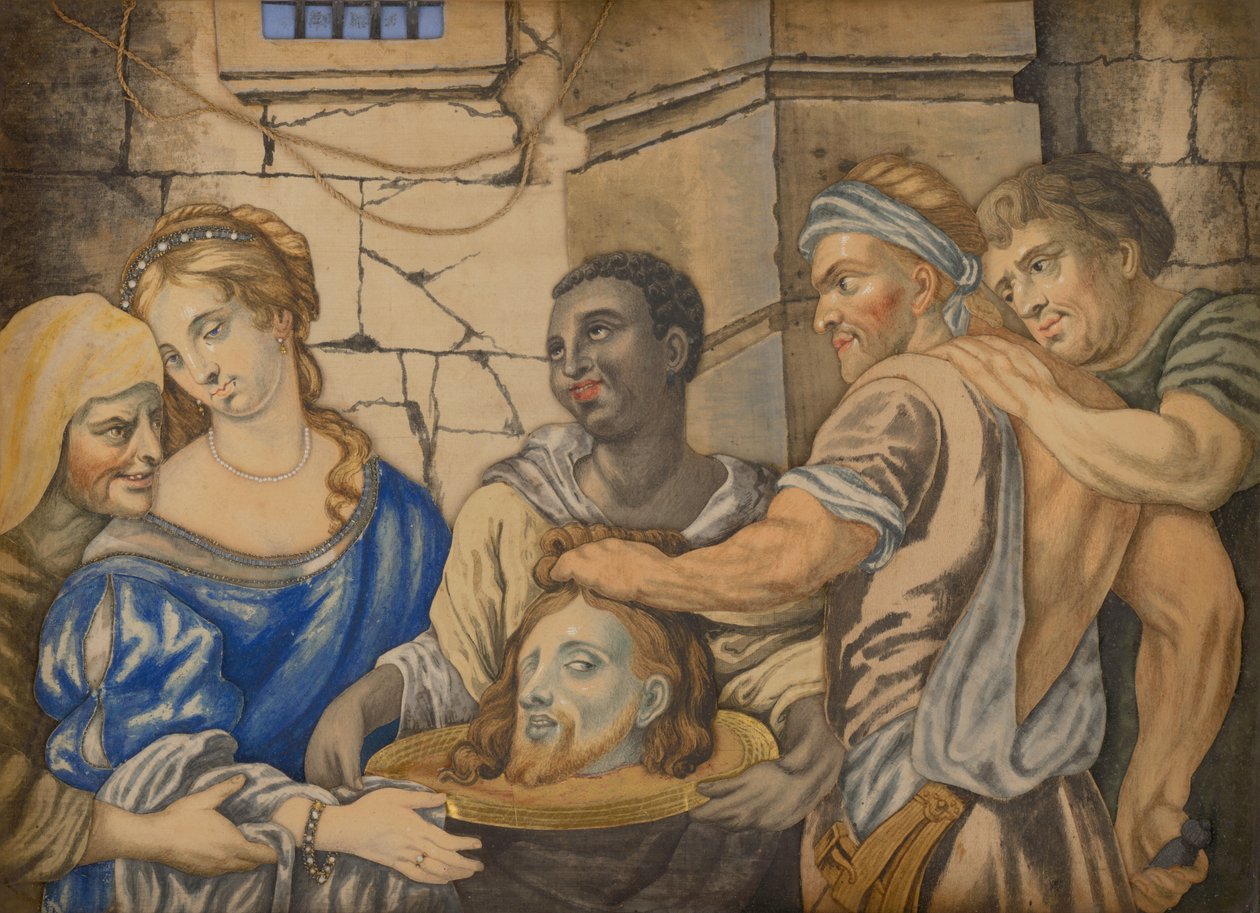 Salome with the Head of John the Baptist av Unbekannt